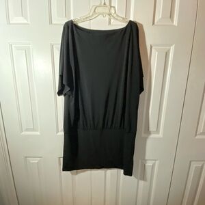 White House Black Market Black Relaxed Shift Dress